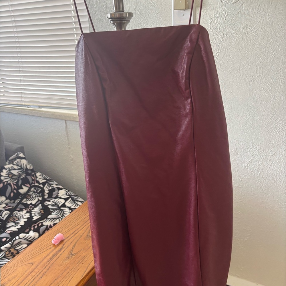 Wild Fable Burgundy Mini Dress